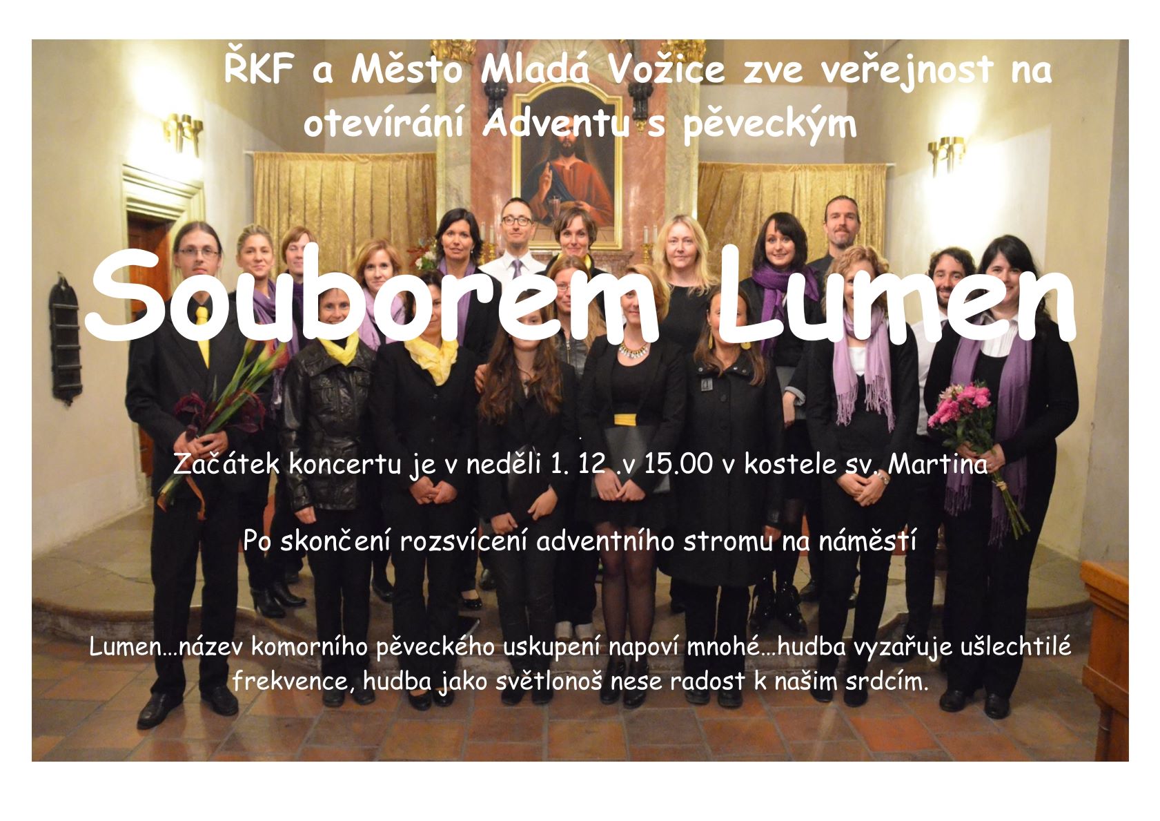 Pěvecký soubor z Pacova Lumen